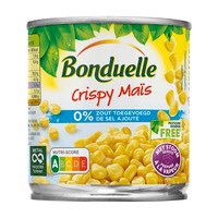 Bonduelle Crispy mais 0% zout toegevoegd