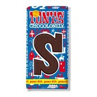 Tony's Chocolonely Pure chocoladeletter reep S 51%