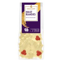 AH Excellent Hulstblaadjes witte chocolade