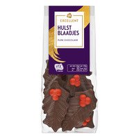 AH Excellent Hulstblaadjes pure chocolade