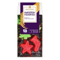 AH Excellent Marsepeinfiguurtjes pure chocolade