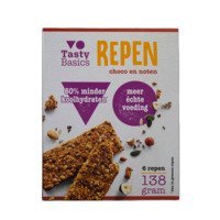 TastyBasics Crunchy repen choco & noten