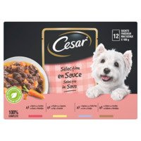Cesar Maaltijdzakjes in saus hondenvoer