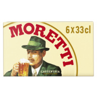 Birra Moretti L'autentica bier 6-pack