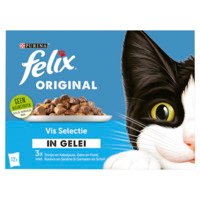 Felix Original vis selectie in gelei