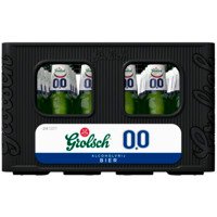 Grolsch Premium pilsner alcoholvrij bier krat