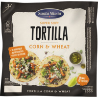 Santa Maria Tortilla wraps corn & wheat 8x small