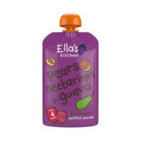 Ella's kitchen Peren, nectarine + guave 4m+ bio