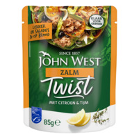 John West Twist zalm met citroen & tijm