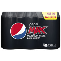 Pepsi Zero sugar 6-pack