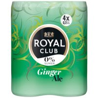 Royal Club Ginger ale 0% 4-pack