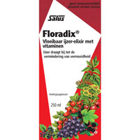 Floradix Vloeibaar ijzer-elixir met vitamines
