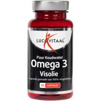 Lucovitaal Omega 3 puur koudwater visolie capsules