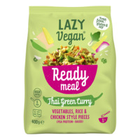 Lazy Thai green curry maaltijd