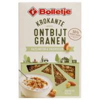 Bolletje Krokante hazelnoot & amandel muesli