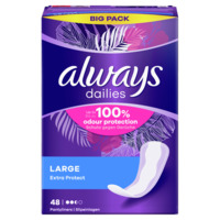 Always Dailies large inlegkruisjes big pack
