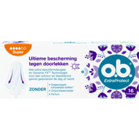 o.b. Extra protect tampons super