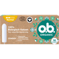 o.b. Organic cotton tampons normaal