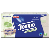 Tempo Natural & soft 4-laags zakdoeken