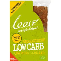 Leev Lowcarb crackers naturel
