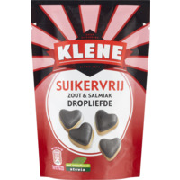 Klene Suikervrij zout & salmiak dropliefde