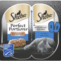 Sheba Perfect portions tonijn in saus