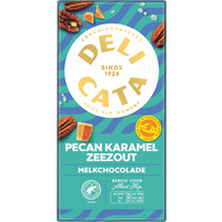 Delicata Reep melkchocolade pecan karamel zeezout