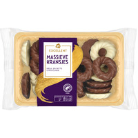AH Excellent Massieve kransjes melk witte chocolade