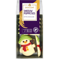 AH Excellent Sneeuwpoppetjes witte chocolade