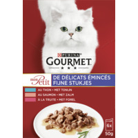 Gourmet Mon petit intense met tonijn zalm forel