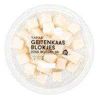AH Geitenkaasblokjes jong belegen 50+