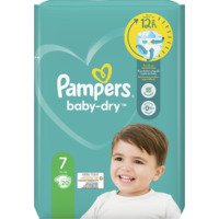 Pampers Baby dry luiers maat 7