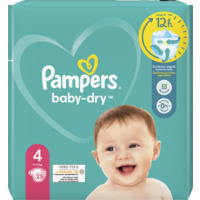 Pampers Baby-dry luiers maat 4