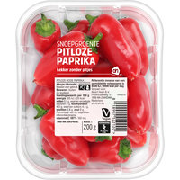 AH Snoepgroente pitloze paprika rood
