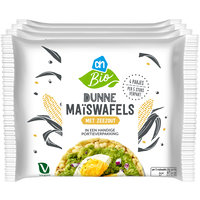 AH Biologisch Dunne maïswafels met zeezout