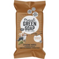 Marcel's Green Soap Hygienische doekjes sandalwood