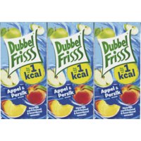 DubbelFrisss Appel & perzik 6-pack
