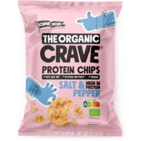 The Organic Crave Protein chips salt & pepper
