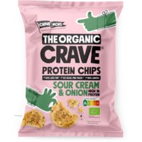 The Organic Crave Protein chips sour cream & onion