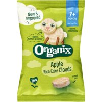 Organix Apple rice cake clouds 7m+