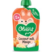 Olvarit Knijpfruit kokosmelk mango 12m+