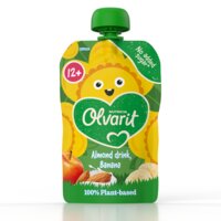 Olvarit Knijpfruit amandeldrink banaan 12m+