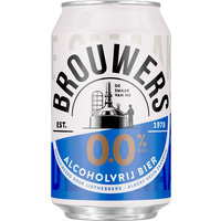 Brouwers Alcoholvrij bier 0.0%