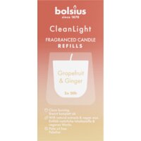 Bolsius Navulling clean light grapefruit ginger