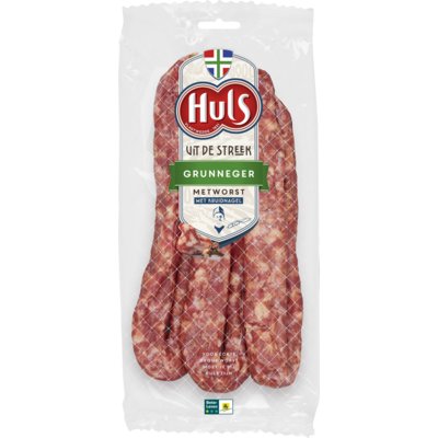 Huls Amb grunneger metworst