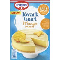 Dr. Oetker Kwarktaart mangosmaak bakmix