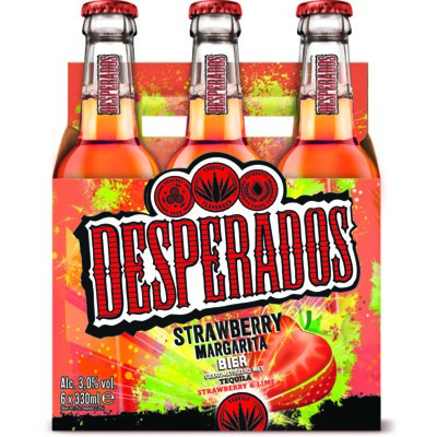 Desperados Strawberry margarita bier 6-pack
