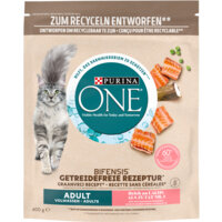 Purina ONE Adult graanvrij rijk aan zalm