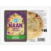 AH Mini naanbrood knoflook koriander