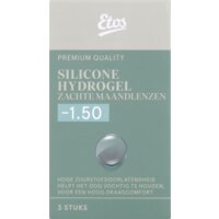 Etos Silicone zachte maandlenzen -1.50